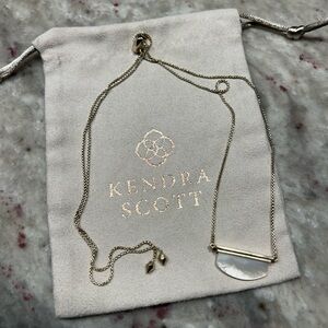 Kendra Scott Gold Arc Adjustable Necklace